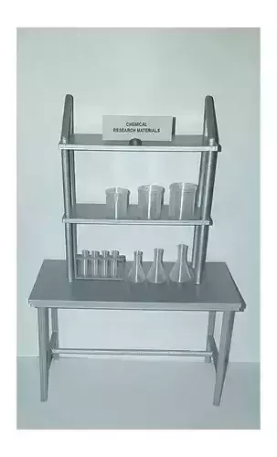 Batman Batcave Lab Table 3D print model