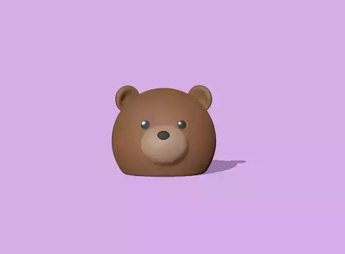 Cute Round Bear 