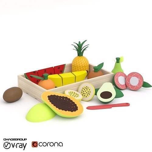 Food Toy -Vray - Corona 3D model