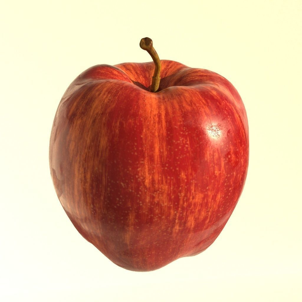 apple 3D model_1