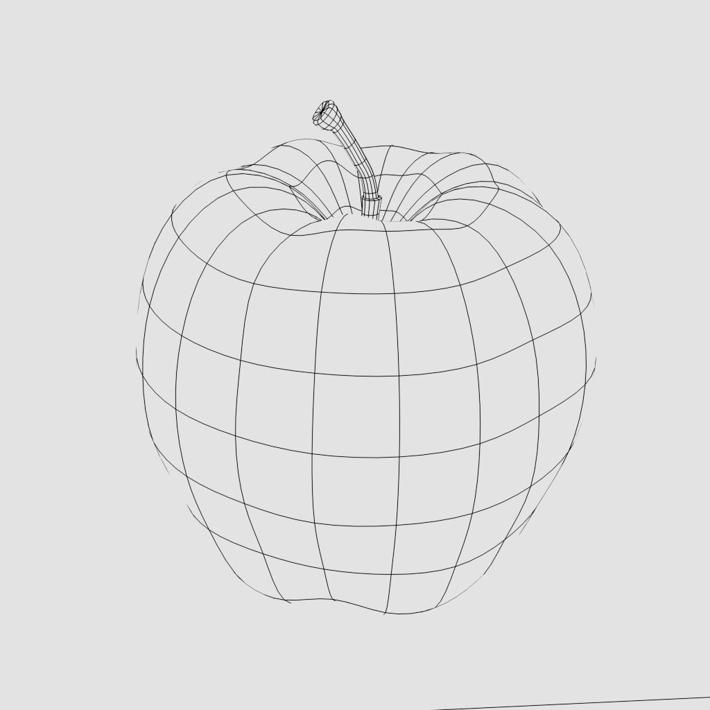 apple 3D model_3