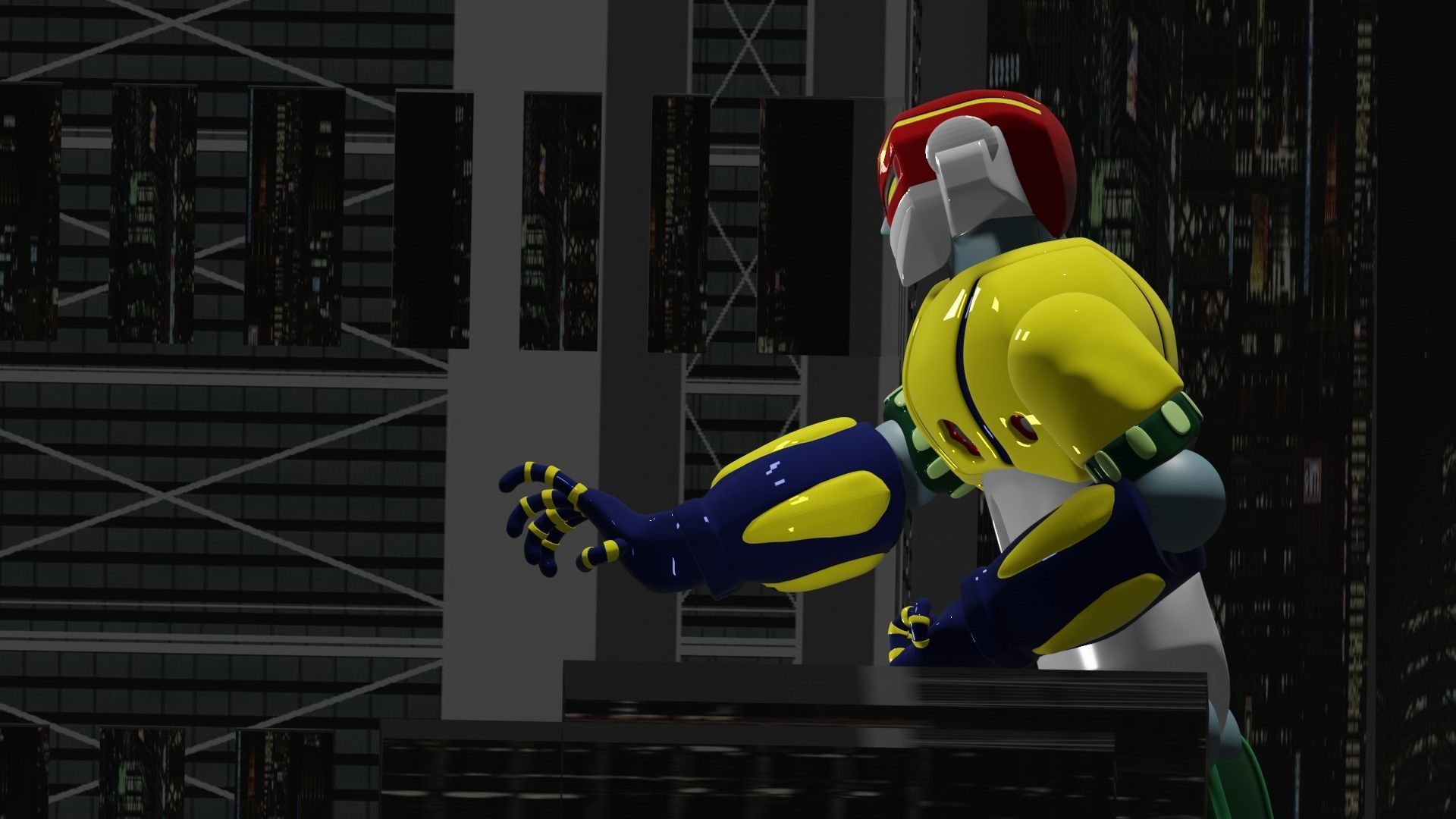 kotetsu jeeg Free 3D model_1