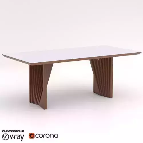 Tramma Table - Corona - Vray