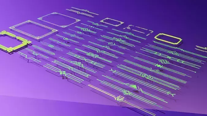 set of Curves Profile Designs up to 50