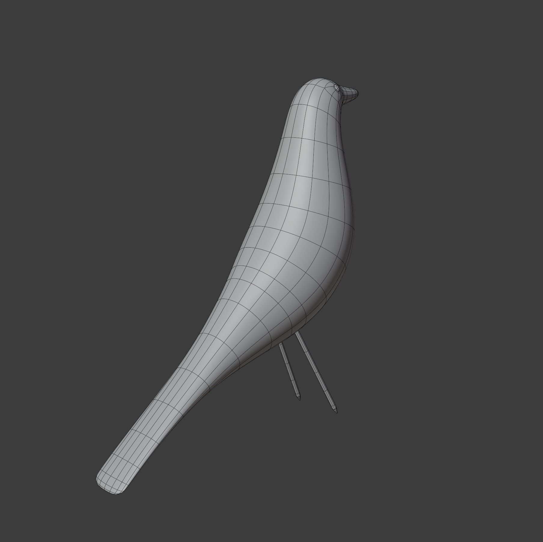 Eames House Bird 3D model_17