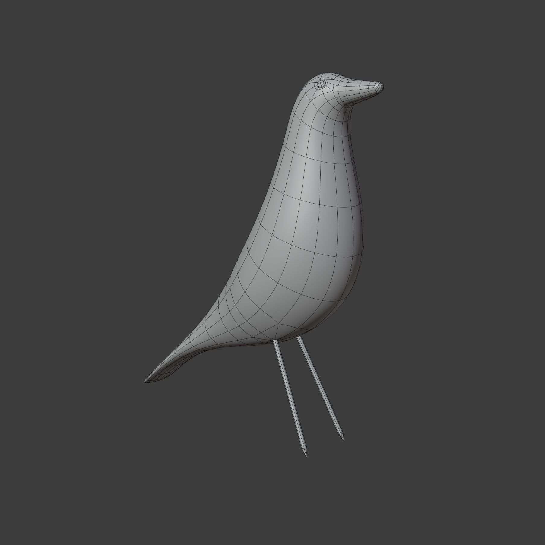 Eames House Bird 3D model_11