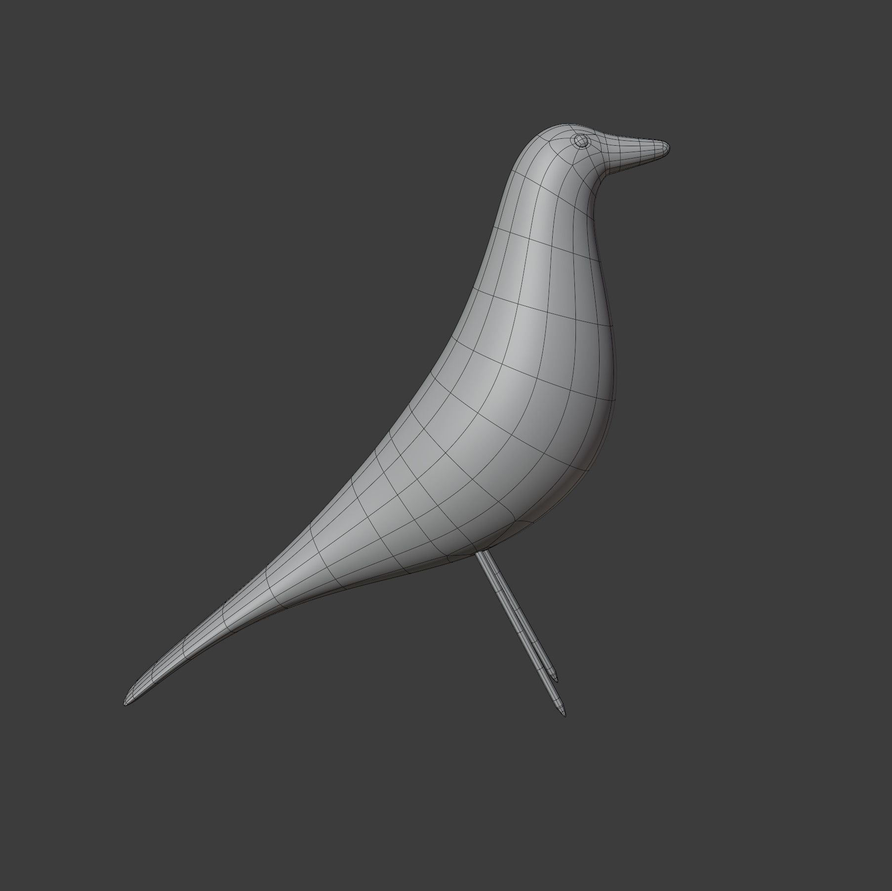 Eames House Bird 3D model_10