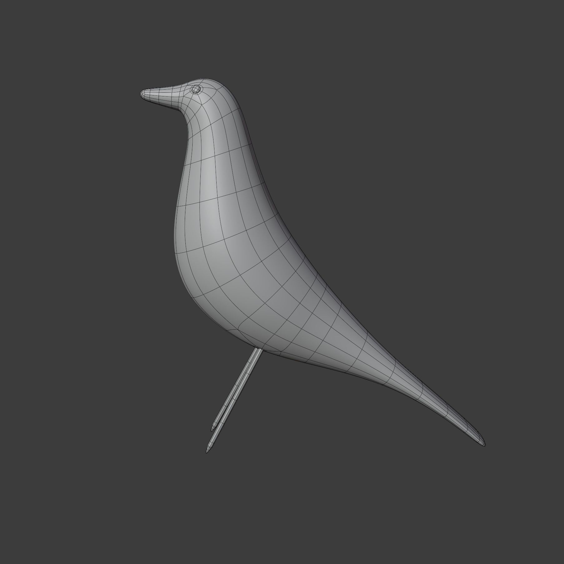Eames House Bird 3D model_14