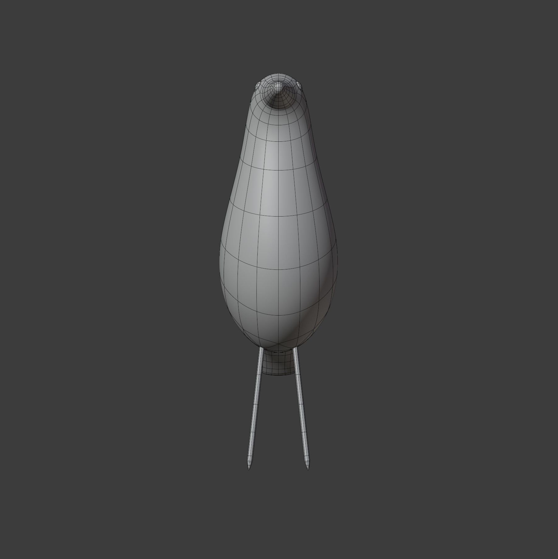 Eames House Bird 3D model_12