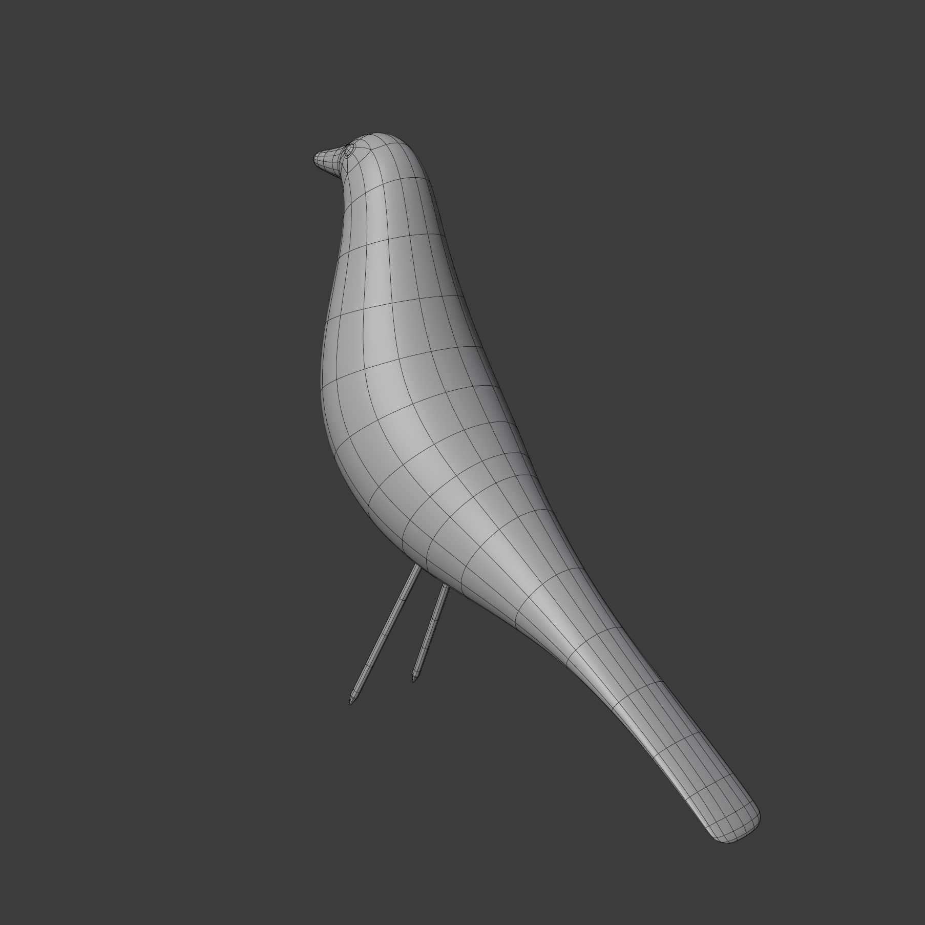 Eames House Bird 3D model_15