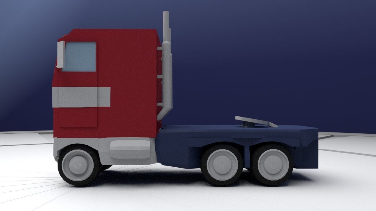 Optimus Prime Transforming Rig 3D model_11