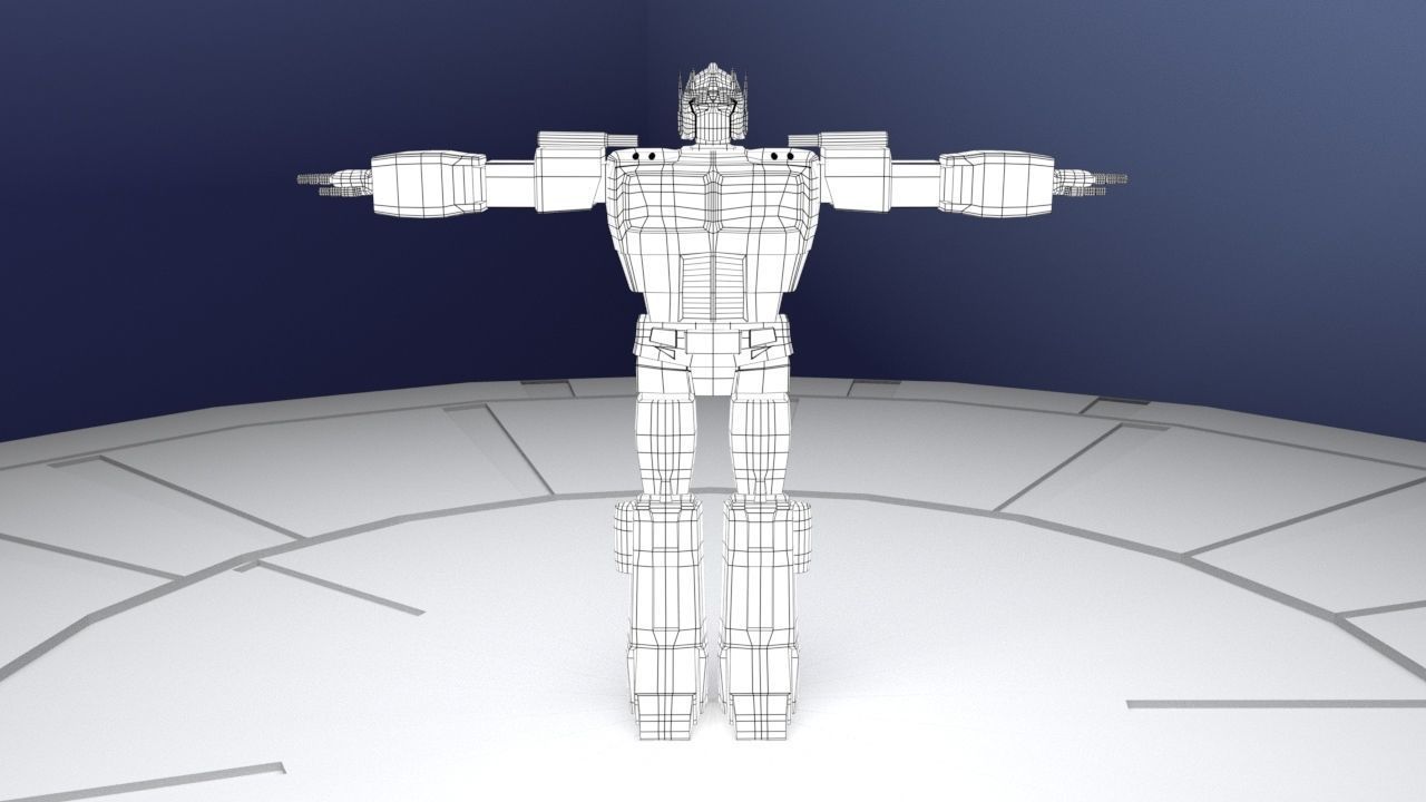 Optimus Prime Transforming Rig 3D model_13