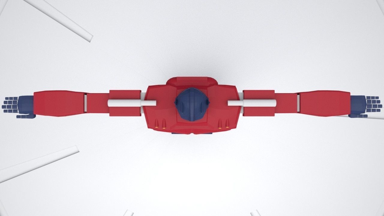 Optimus Prime Transforming Rig 3D model_8