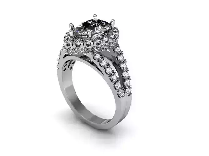 3DM Wedding Ring U009