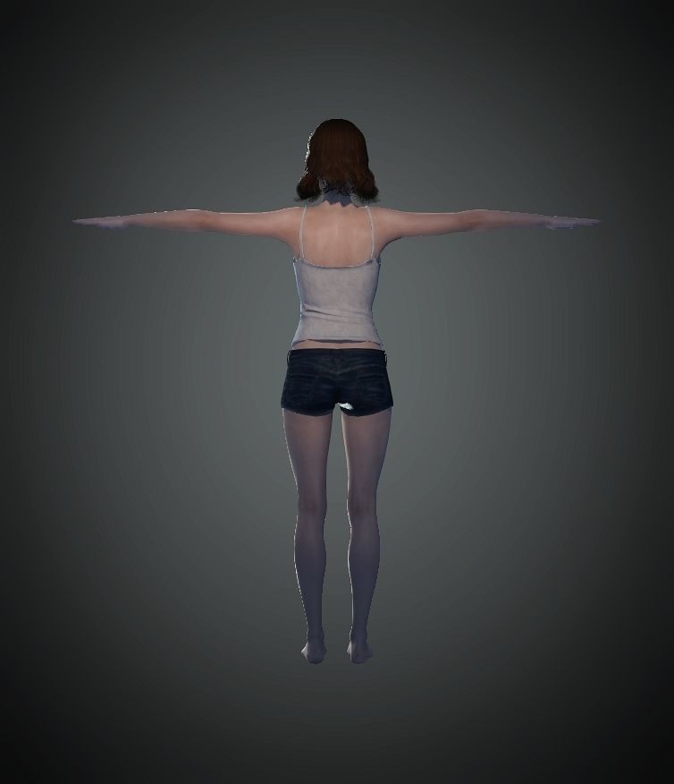 Unity Digital Human RH001 Free 3D model_3