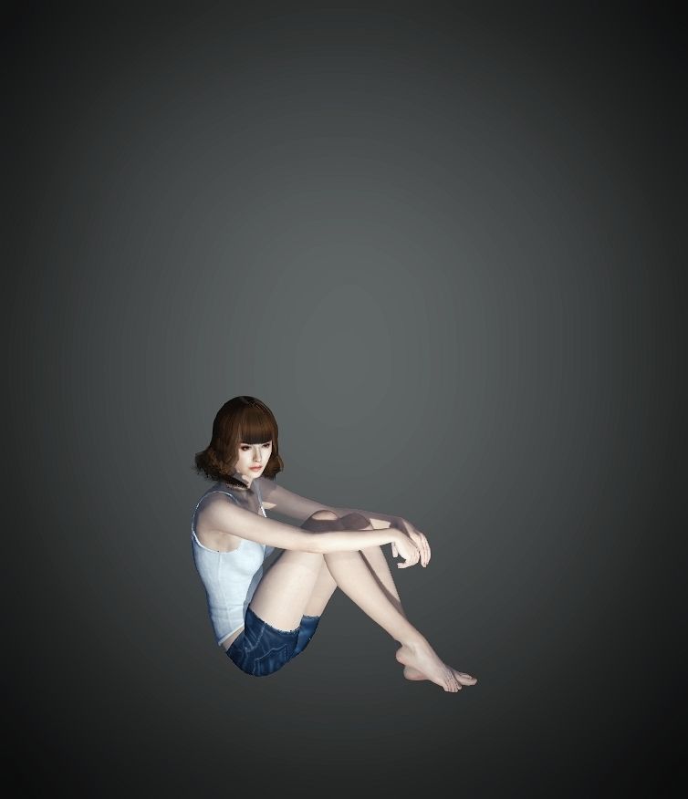 Unity Digital Human RH001 Free 3D model_8