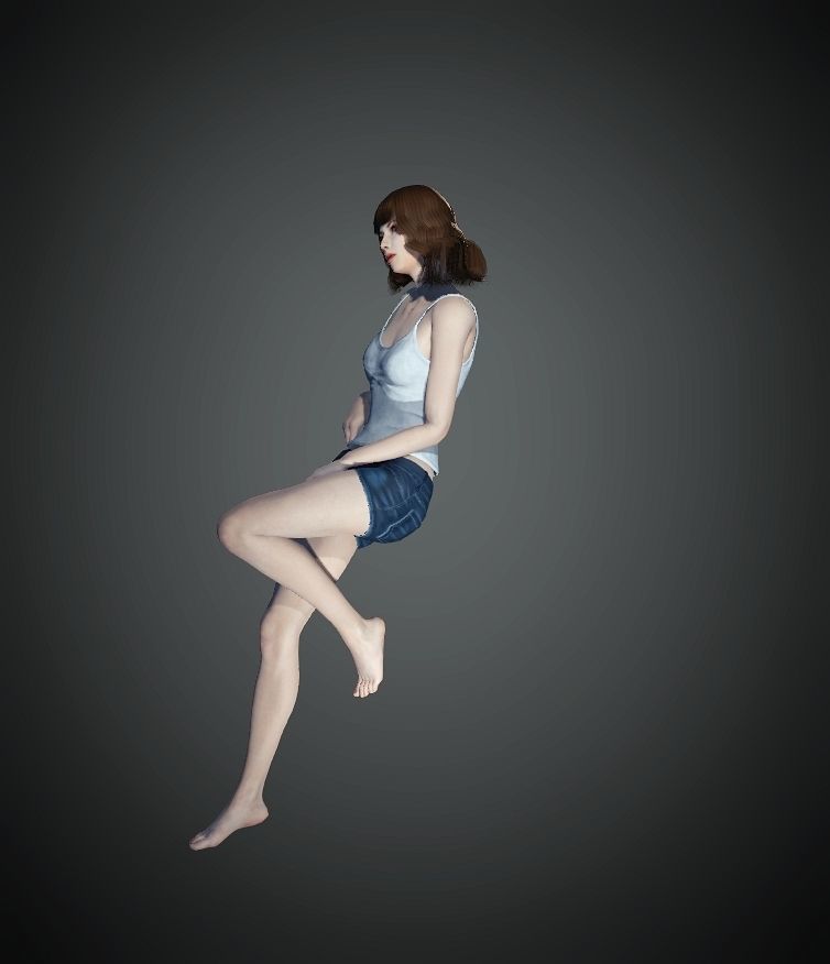Unity Digital Human RH001 Free 3D model_5