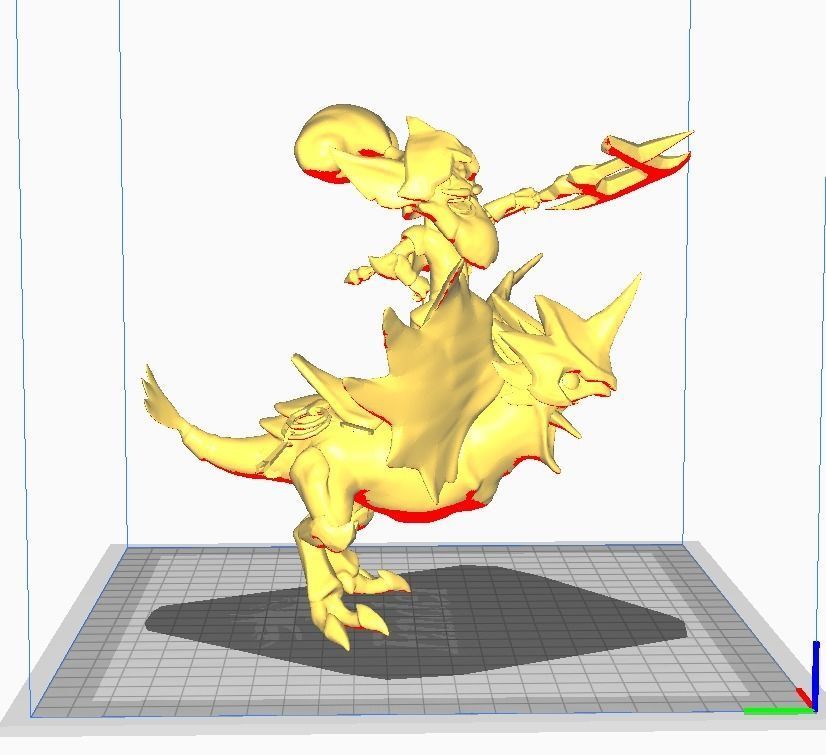 Sir Kled 3D Model 3D print model_2