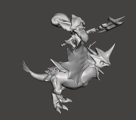 Sir Kled 3D Model 3D print model