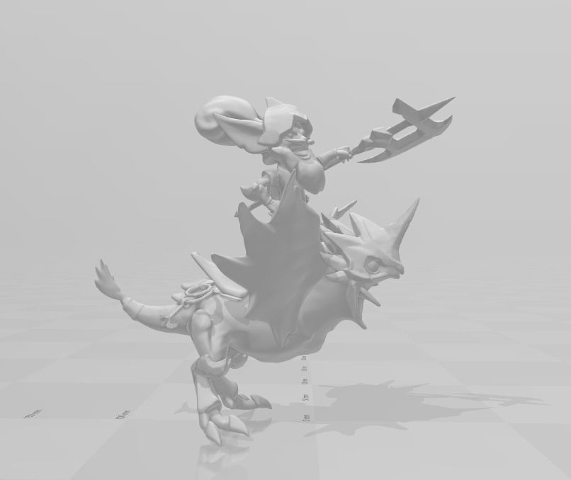 Sir Kled 3D Model 3D print model_1