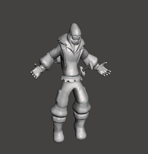Snow day Malzahar 3D Model 3D print model