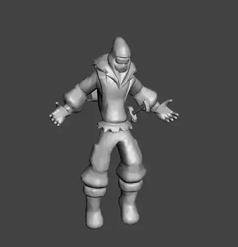 Snow day Malzahar 3D Model