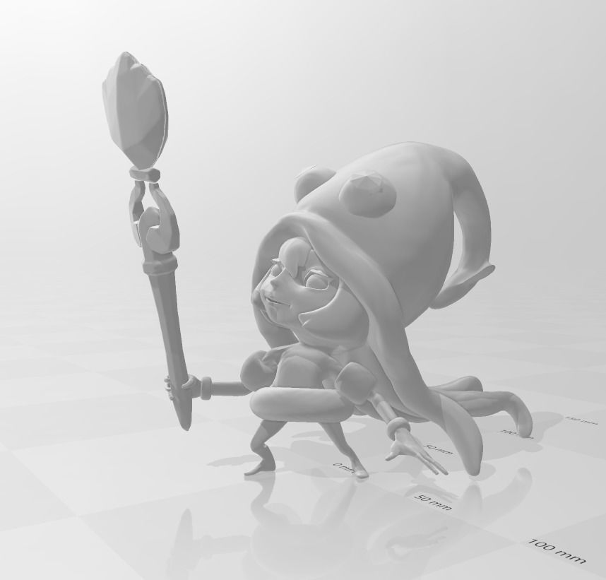 Pool Party Lulu 3D Model 3D print model_1