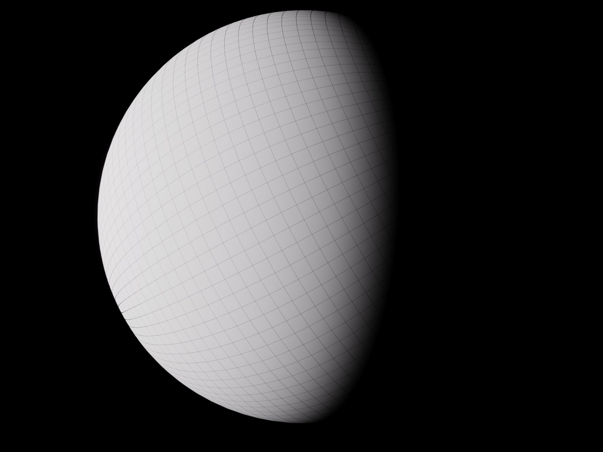 Earth from space - Low-poly 3D model_5