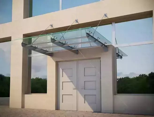 glass canopy