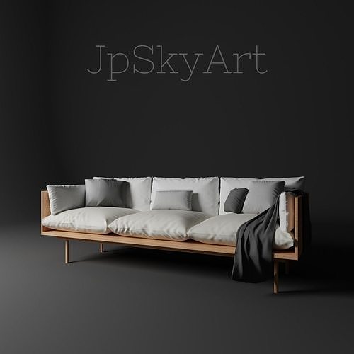 Modern sofa Free 3D model