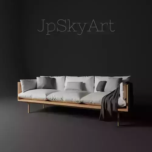 Modern sofa Free 3D model
