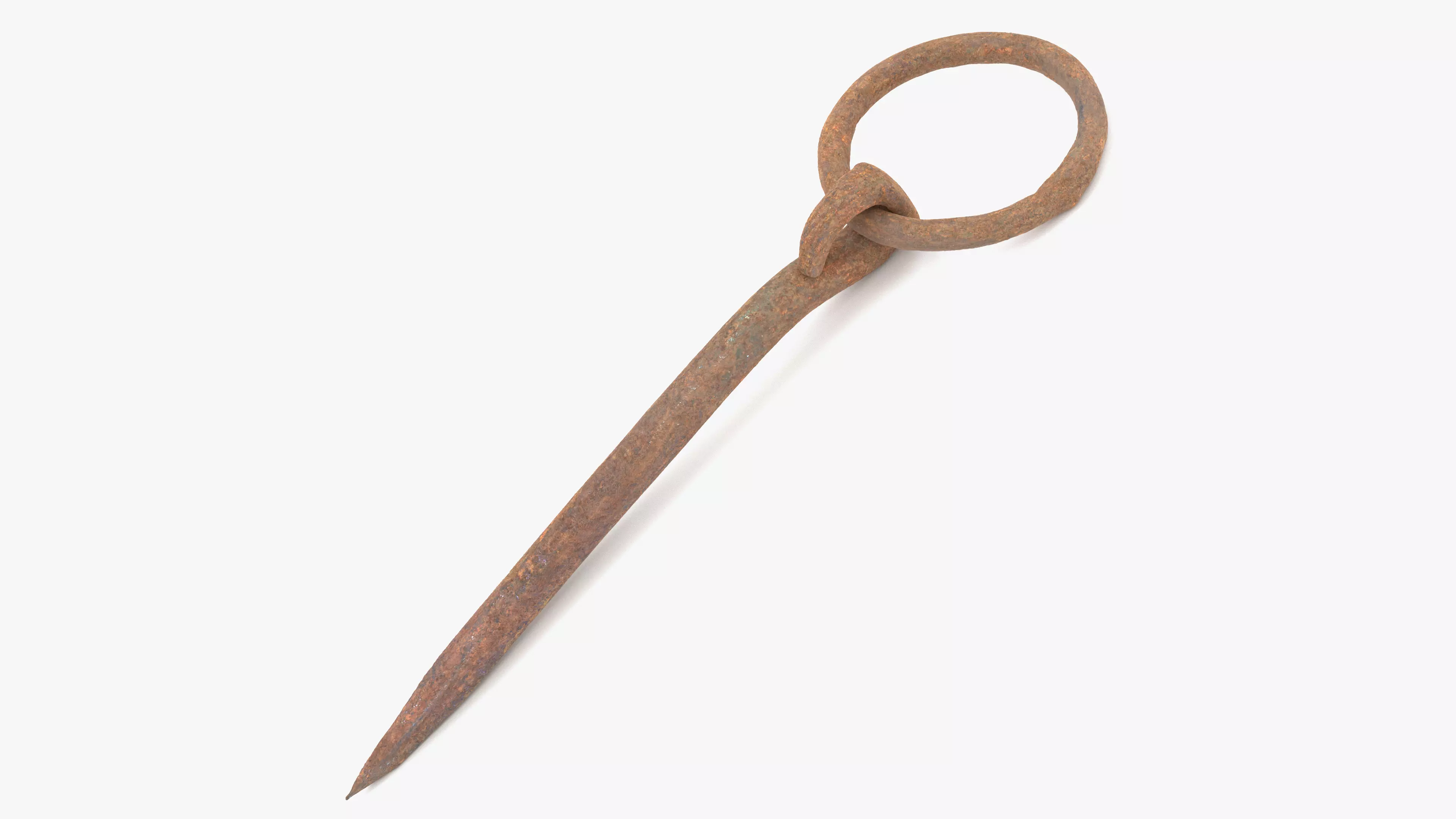 Picket Pin Low-poly 3D model