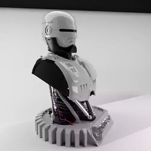 Robocop Bust for 3d Print 3D print model