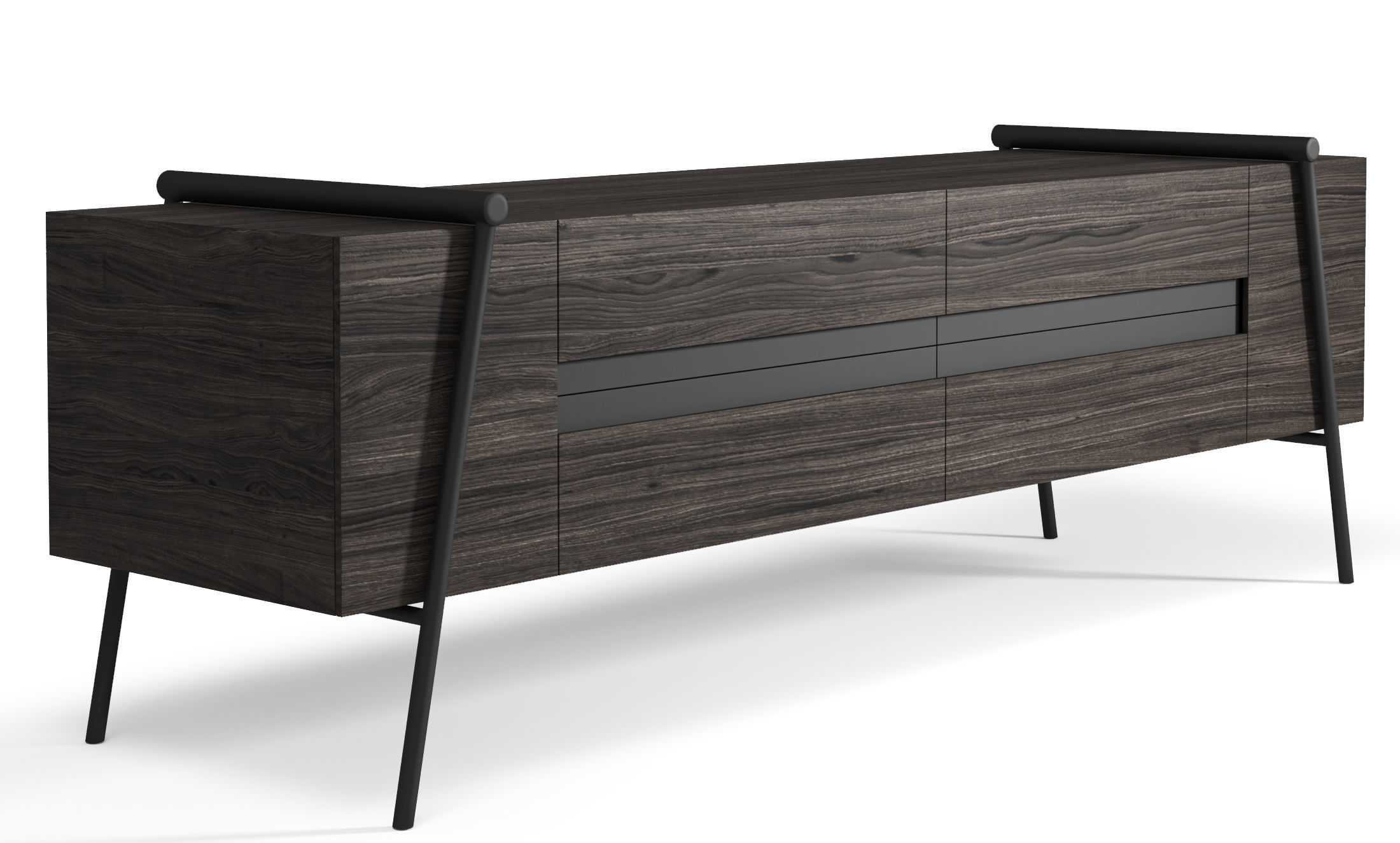 TV table from the DUOO collection  3D model_1