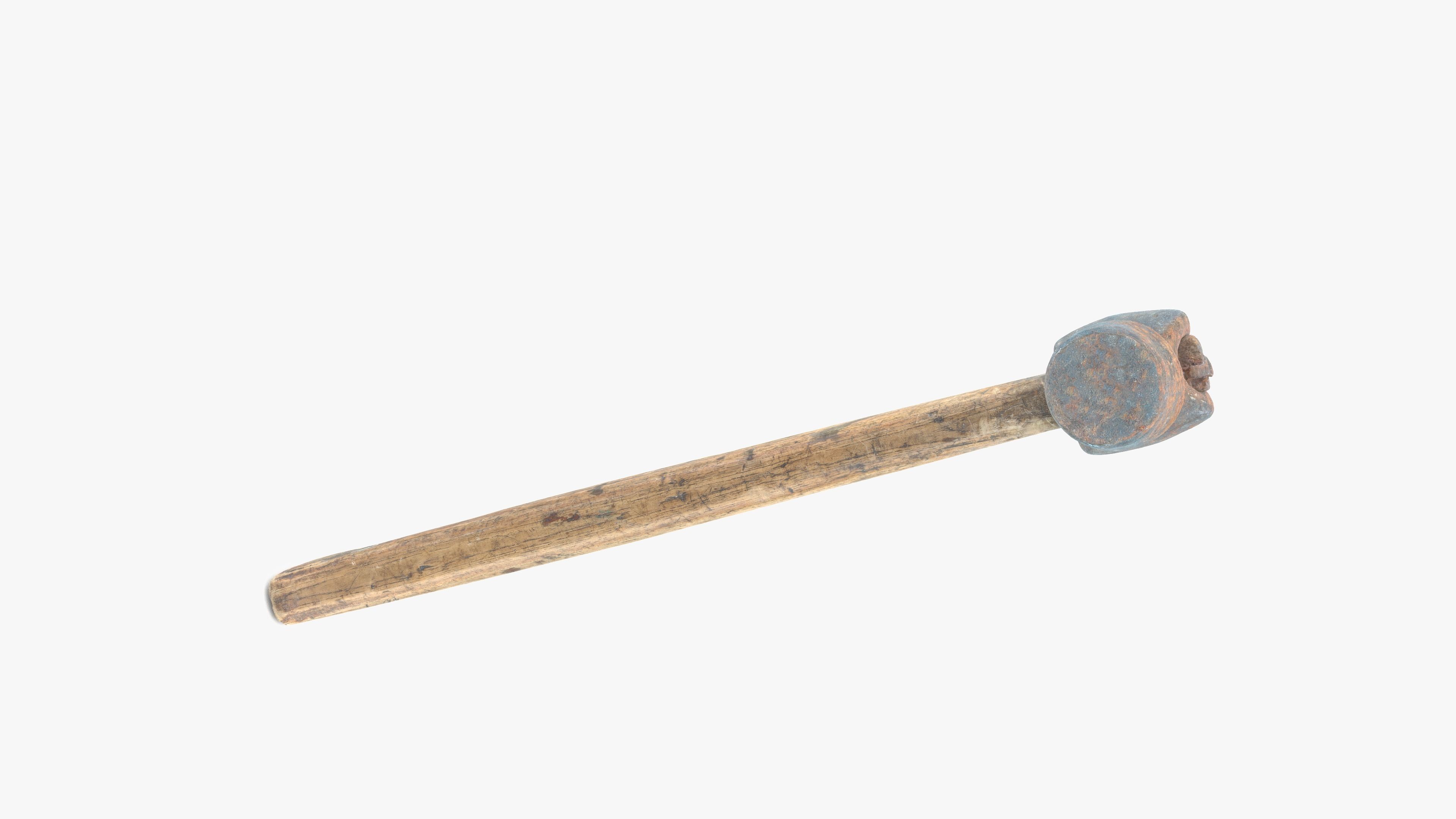 Hammer Small Low-poly 3D model_6