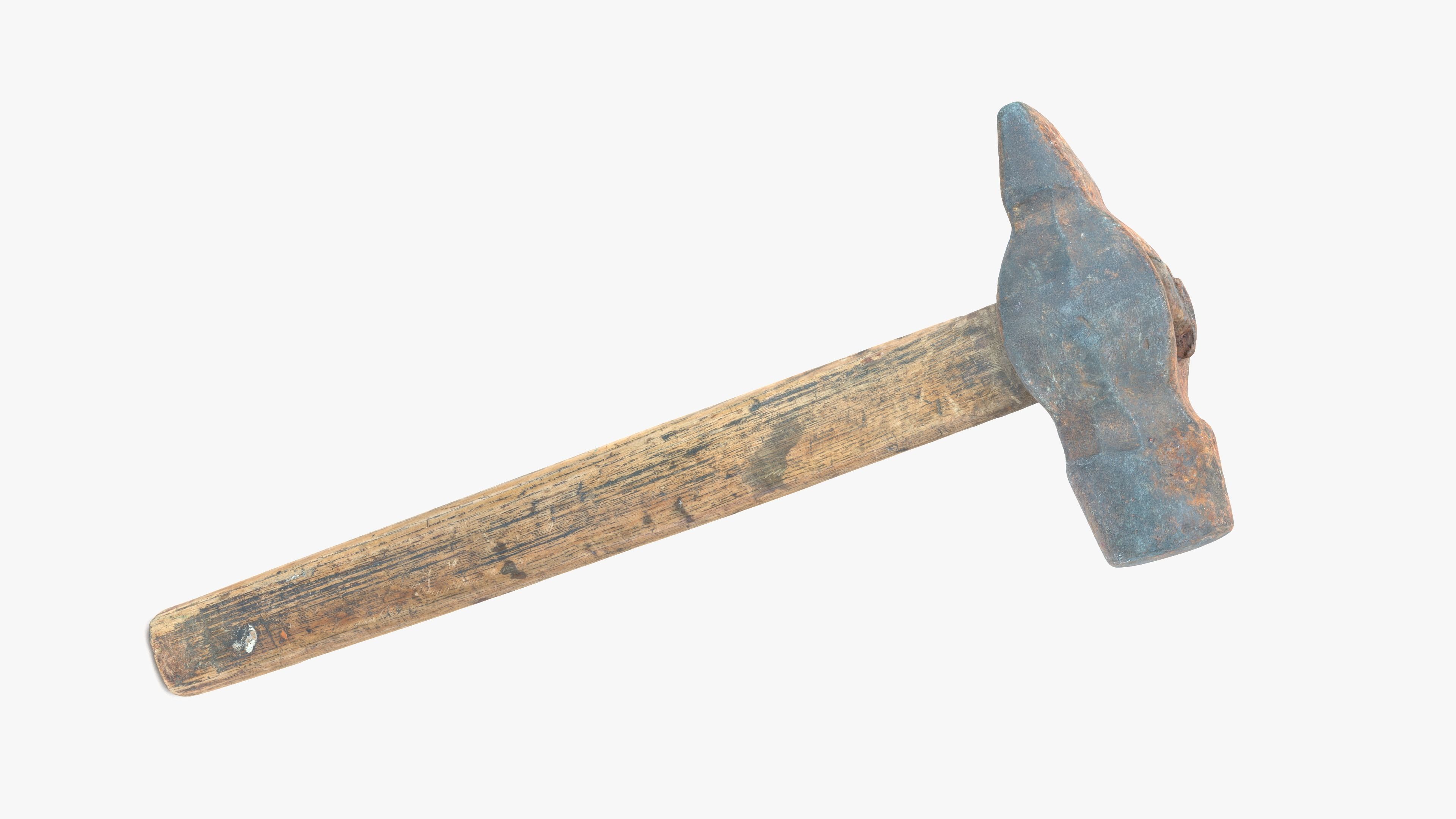 Hammer Small Low-poly 3D model_15