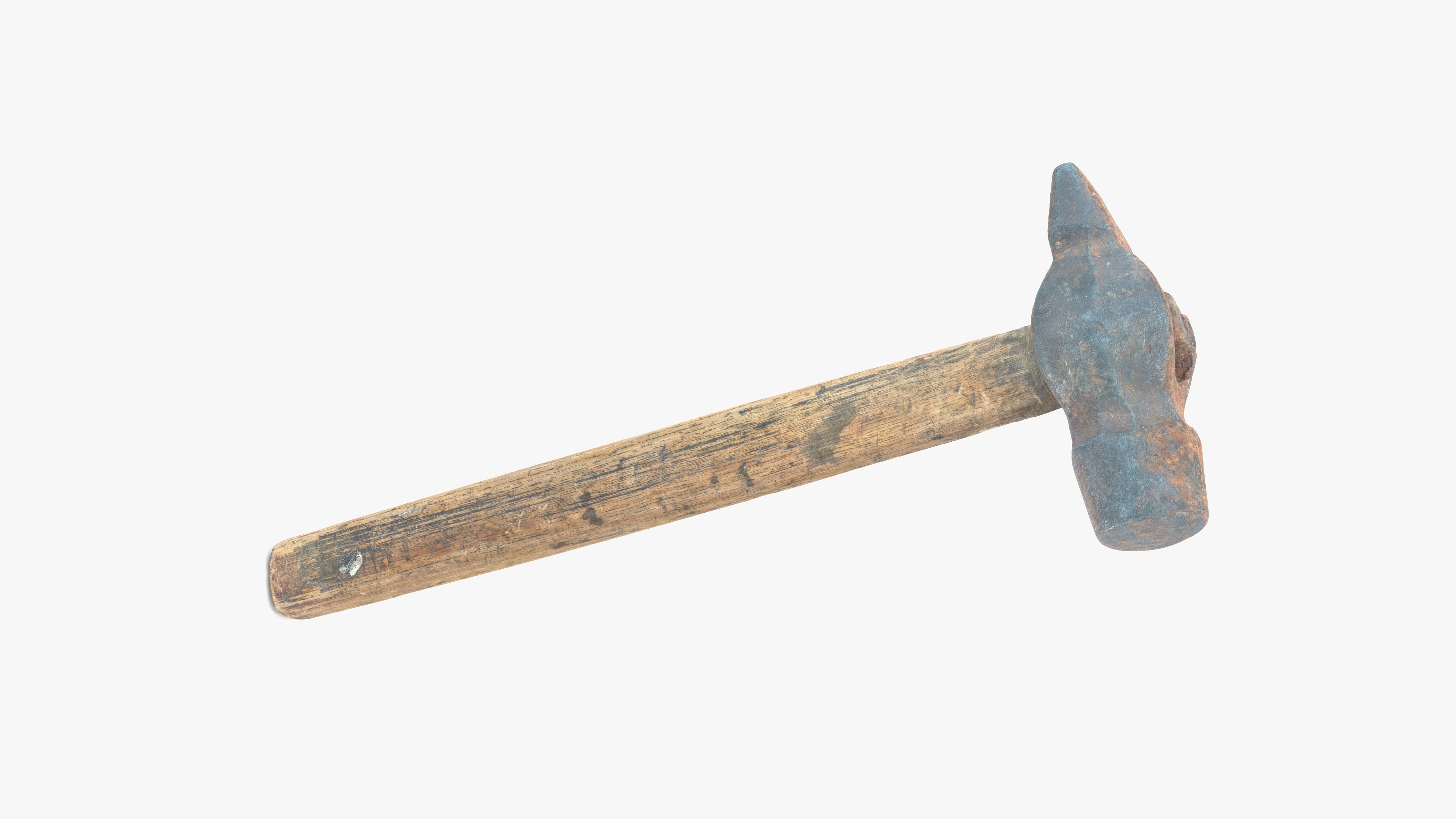 Hammer Small Low-poly 3D model_5