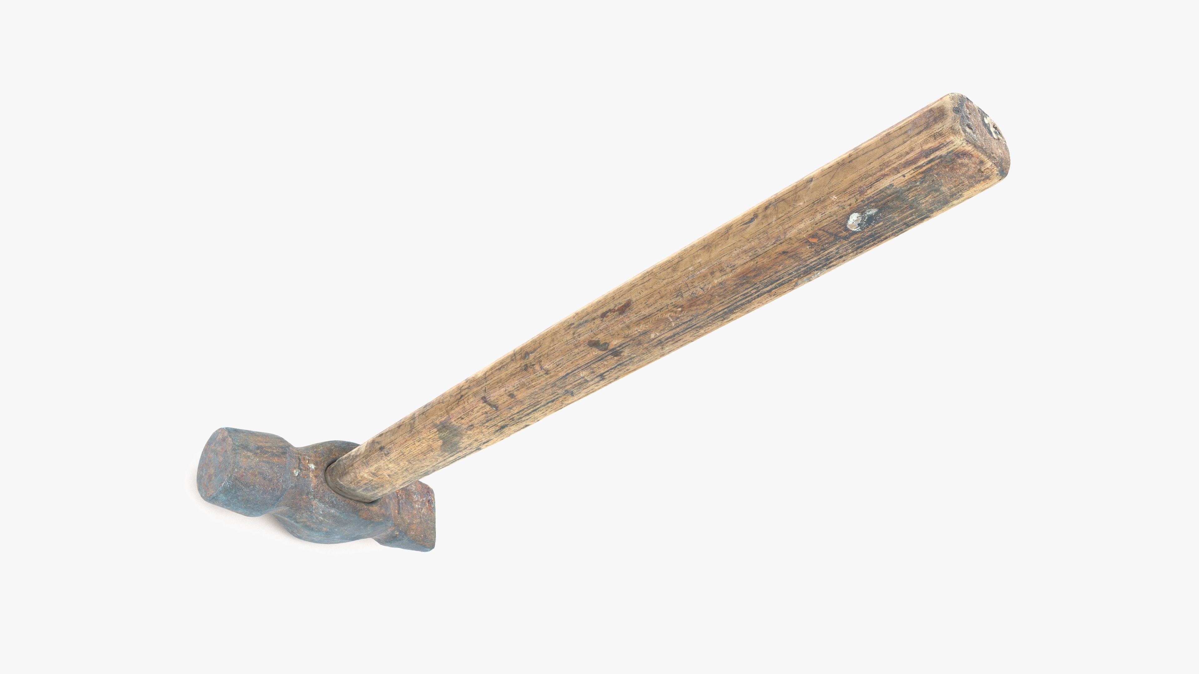 Hammer Small Low-poly 3D model_7