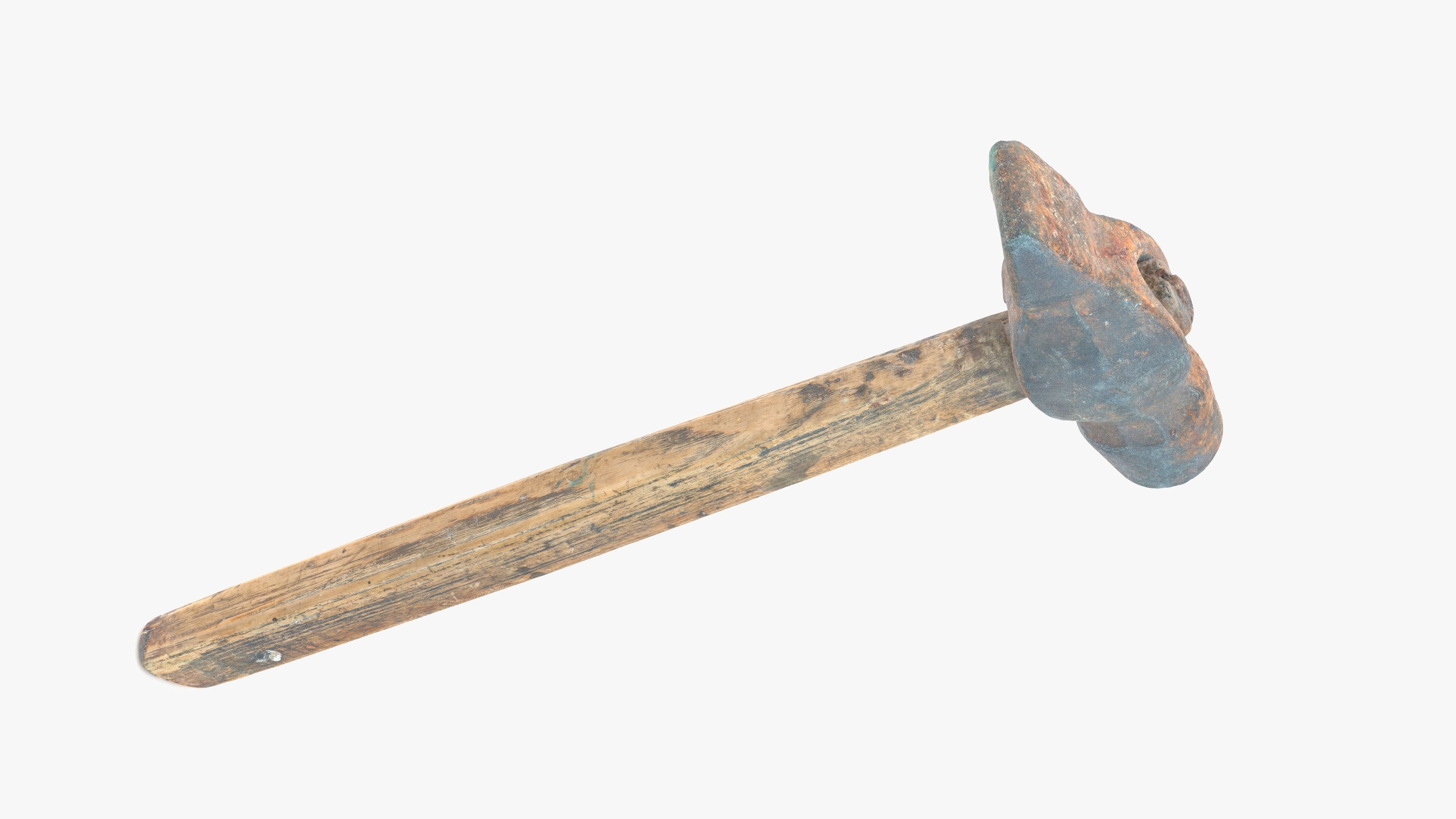 Hammer Small Low-poly 3D model_10