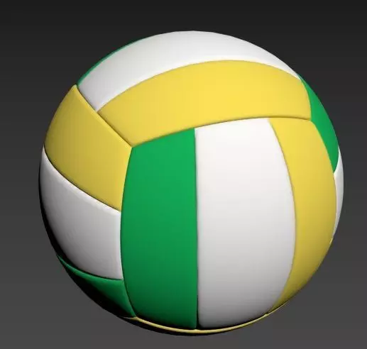 Volleyball Ball 3D model_0