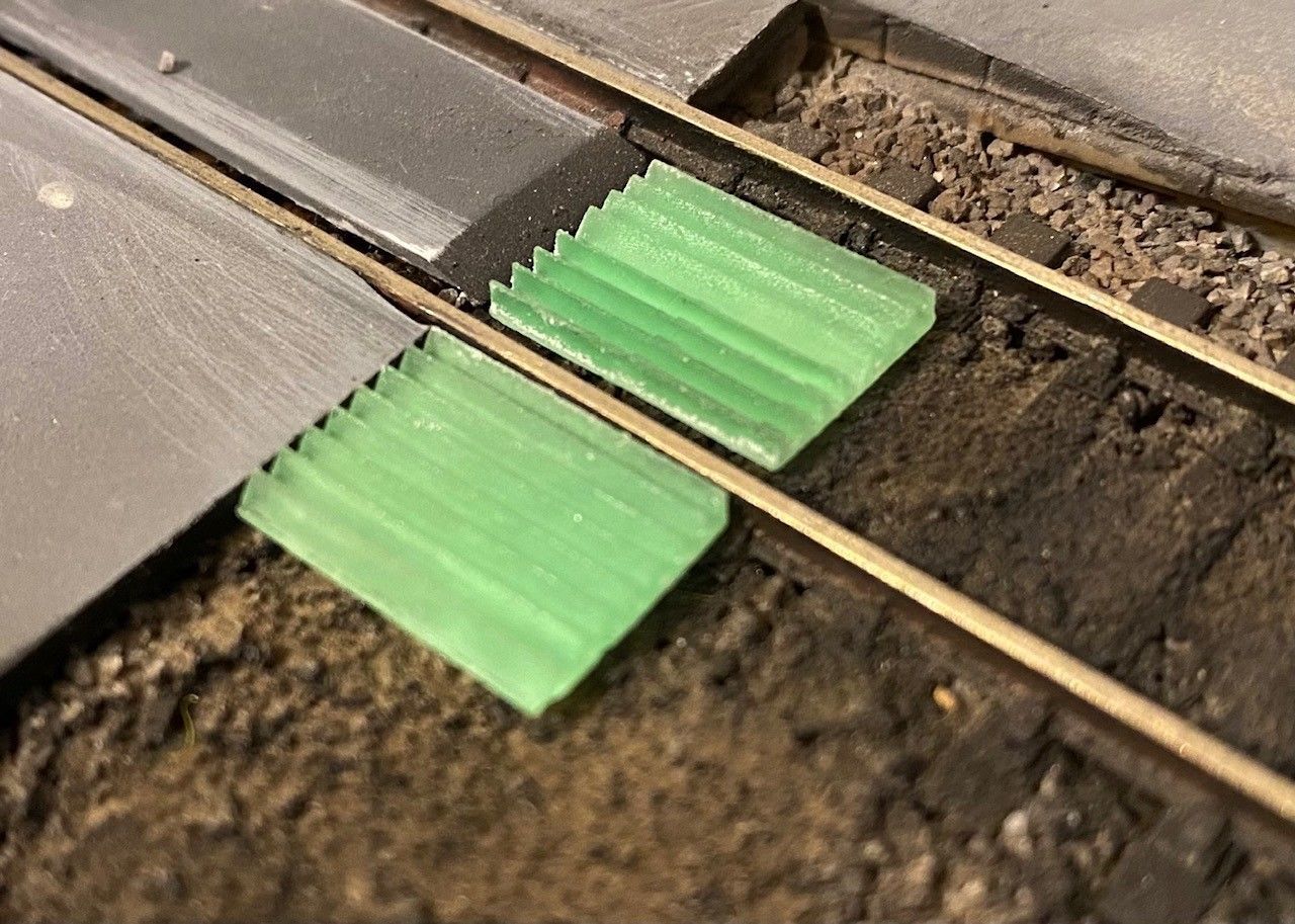 Model Railway Anti-Trespass Panel Wood or Metal 3D print model_1