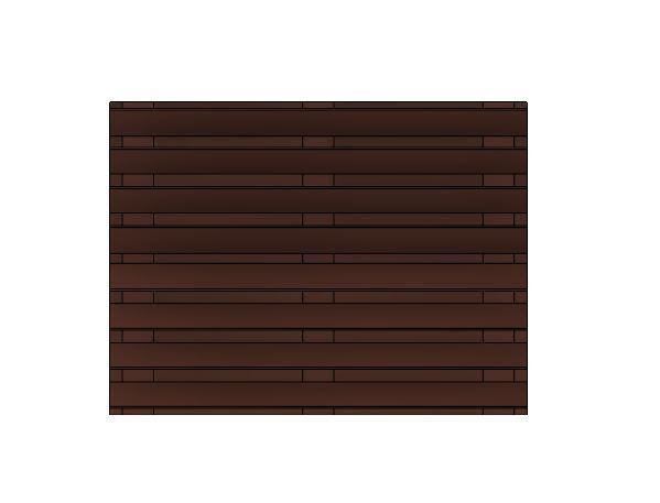 Model Railway Anti-Trespass Panel Wood or Metal 3D print model_15