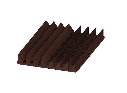 Model Railway Anti-Trespass Panel Wood or Metal 3D print model_12
