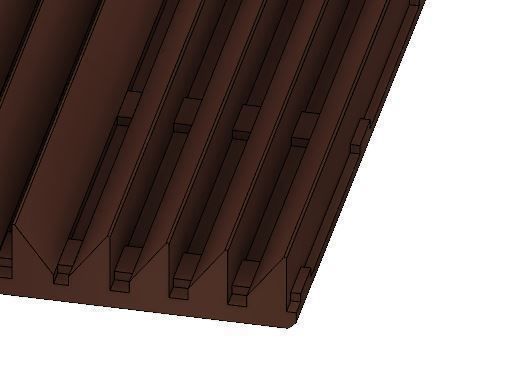 Model Railway Anti-Trespass Panel Wood or Metal 3D print model_16