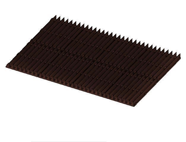 Model Railway Anti-Trespass Panel Wood or Metal 3D print model_11