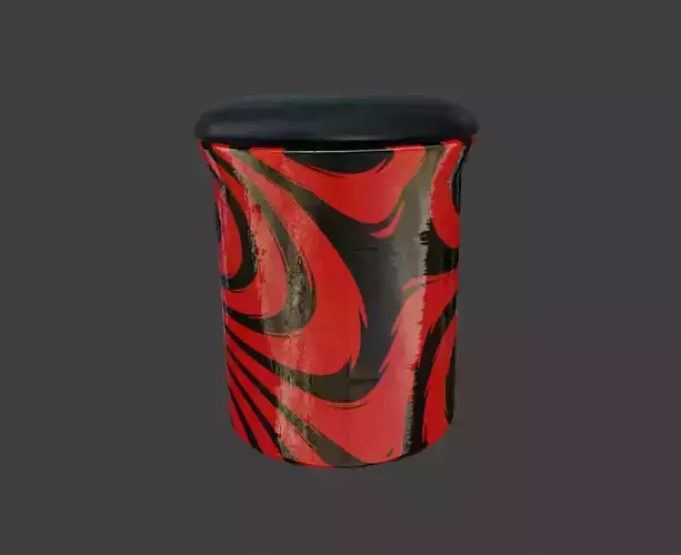 Small Pot 3D Model 3D model