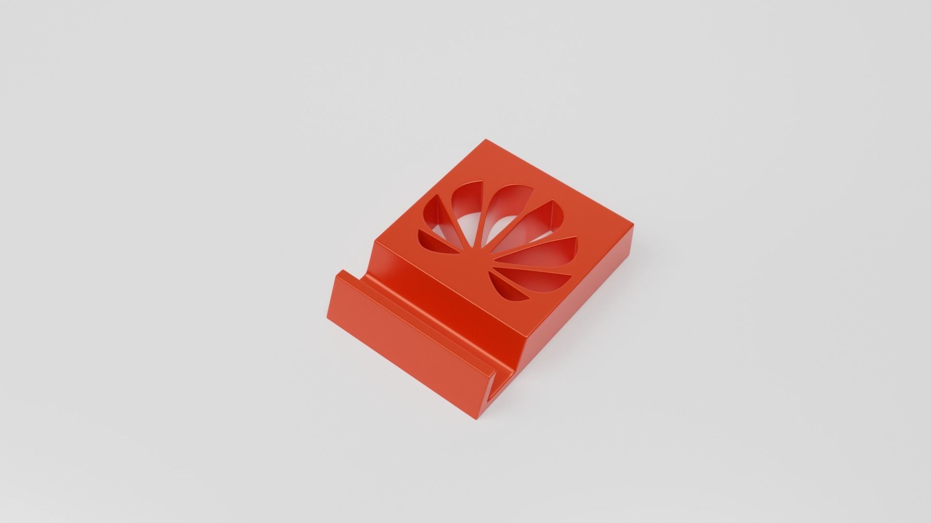 Huawei phone stand 3D print model_4