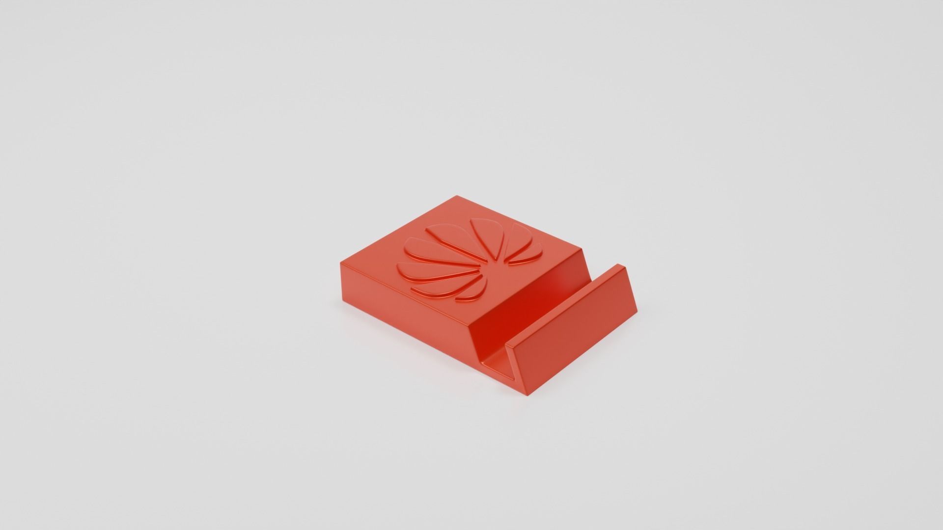 Huawei phone stand 3D print model_1