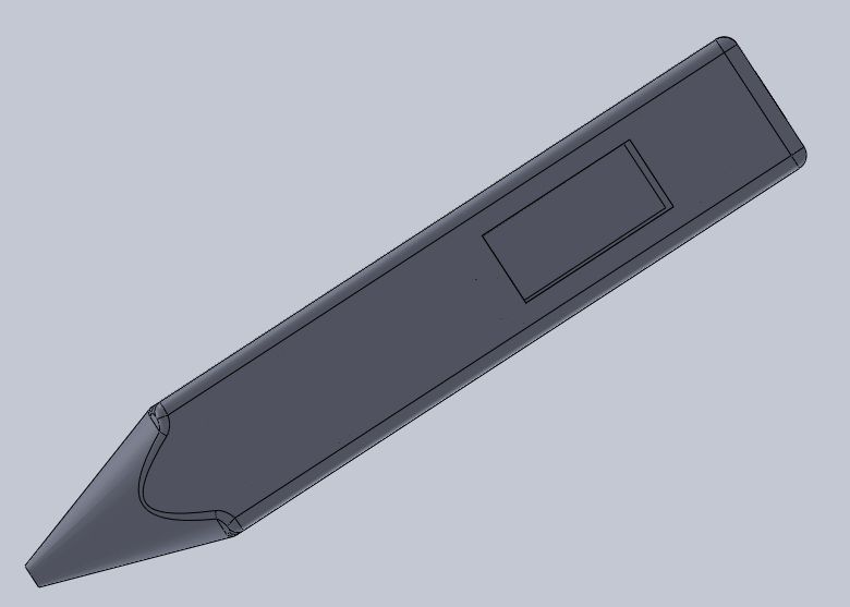 Pencil voltmeter Free 3D print model_1