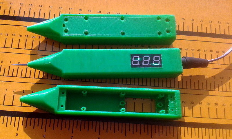 Pencil voltmeter Free 3D print model_2